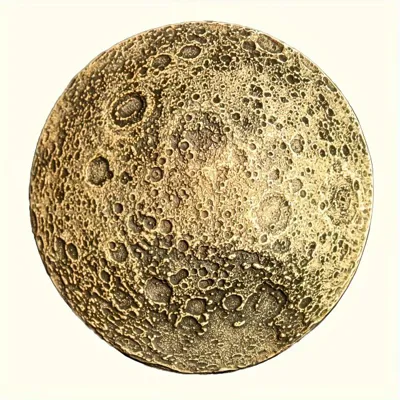 Zbirateljski kovanec – Površina Lune